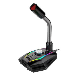 Microfone de Mesa Gamer Luxuosa RGB – GT-GK3